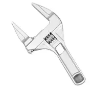 Adjustable Wrench Large Opening Bathroom Spanner Wrenches Wide Jaw 6-68mm