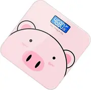 ORFOFE Intelligent Digital Weight Scale Health Body Scale LCD Display -kg Charging for Home Use