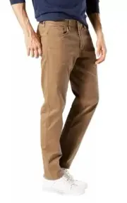 Dockers Men's Slim Fit Jean All Seasons Tech Pants Color: Leather Size 28 X 30