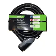 Evo, Lockup, Coil cable, Key Lock, 12 x 1850mm, 12mm