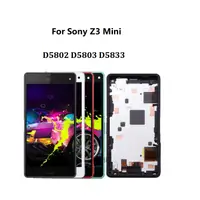 在飛比找蝦皮購物優惠-Lcd 帶框架適用於索尼 Xperia Z3 D6603 Z