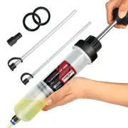 Thorstone Automotive Fluid Extractor Pump, Oil Change Syringe with 200cc