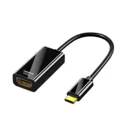 30Hz 4K Type C To HDMI-compatible Cable USB C to HDMI TV Display Adapter for MacBook Laptop USB C to HDMI-compatible Converter black