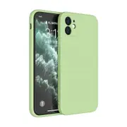 [NB-PHC-I12-MINI-GN] Silicone Shockproof Green Case Cover for iPhone 12 Mini with Lens Protection