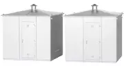 Bachmann HO Scale ~ New 2024 ~ Trackside Equipment Buildings (2 Pcs) ~ 42220