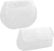 TEMPNAP Plastic Canvas Mesh 2 Sheets Cross Stitch Plastic Canvas Windproof Weather Resistant