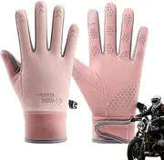 [Generic] Cycling Gloves Women,Waterproof Thermal Gloves Full Finger Cycling Gloves | Comfortable Mountain Bikes Gloves Touchscreen Gloves for Cycling Fishing Hiking