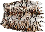 FRCOLOR Leopard Print Short Skirt Breathable Polyester Costume for Jungle Theme Parties Unisex Festival Apparel for Halloween and Cosplay Events Versatile and Comfortable Wear
