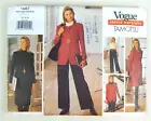 Vogue Tamotsu Career Wardrobe Pattern #1487 UNCUT - Misses Sizes 14 - 18