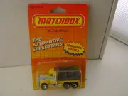 1987 MATCHBOX SUPERFAST MB30 PACE PETERBILT QUARRY DUMP TRUCK NEW ON CARD
