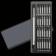 24 in 1 Upgrade Screwdriver Set, Small Screwdriver Kit, Multibit Set, Tool Kits, Multi-bit Ratcheting Screwdriver, Alloy Steel Screwdriver Head, Household Screwdriver kit WK-1-SD