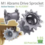 TRXTR35003-5 1:35 TRex - M1 Abrams Sprocket Set [Active Version] (ACA kit)