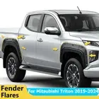Pocket Style Fender Flares Guards Arch For Mitsubishi Triton MR 2019-2024 UTE