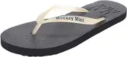 Clear Sandals Women Women Size 9 Casual Beach Slippers Shoes Sandals Flat Women's Slipper Athletic Flip Flops for Women with Arch Support Fit Flip Flops for Women