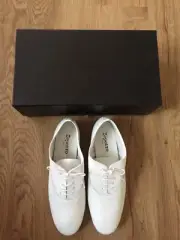 NEW with box Org.$455 REPETTO White Zizi Oxfords FR40.5