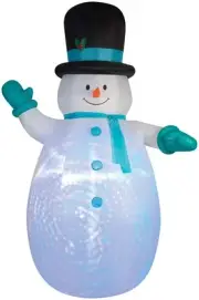 12' Lighted LIGHTSHOW Projection SNOWMAN INFLATABLE Christmas