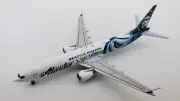 1:400 Gemini Jets Alaska Airlines Boeing 737 MAX 9 GJASA2189 N915AK Kraken Model