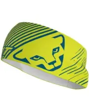 Dynafit Graphic Performance Headband Band Frontal, Lime Punch / 8830 Striped (T