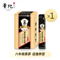 在飛比找momo購物網優惠-【華陀扶元堂】高麗天蔘精1盒組(10包/盒-六年根黑蔘)