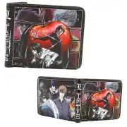 New Light Yagami vs. L DEATH NOTE BiFold Wallet Desu Noto Credit Card Billfold