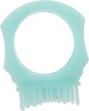 TOVINANNA 5pcs Mini Travel Toothbrush Gentle Gums Silicone Bristles Pocket Size for Kids Adults Oral Care Accessory