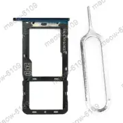 Single SIM Card MicroSD Holder Tray For Verizon Motorola Moto G7 Power XT1955-6