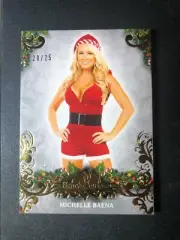 2019 Benchwarmer MICHELLE BAENA Holiday #67 Gold Variant/25 PLAYBOY Playmate Hot