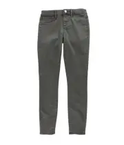 Articles of Society Womens Mid-Rise Skinny Fit Jeans, Grey, 26