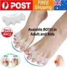 2xSilicone Gel Bunion Corrector Toe Separator Spreader Pain Relief Hallux