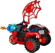 LEGO Miles Morales Spider-Man Minifigure Web & Techno Trike only from 10781 NEW