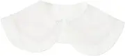 [CALLARON] Removable Fake Collar for Women Men Half High Collar Detachable Polyester Faux Shirt