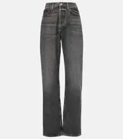 [Agolde] Agolde Kelly high-rise straight jeans M-L black