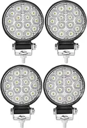 BYBDQKTVEH 4inch Offroad Led Light Bar 12v 24v Car LED Spotlight for Off Road Truck Bus Boat Truck Truck Fog Light Car Light Assembly Work Light(4 pcs)