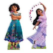 Mirabel and Isabela Encanto Disney Cardboard Cutout Set of 2 - Lifesize and Mini