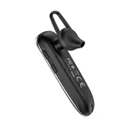 E49 Singe Business bluetooth Wireless Headset Car Phone Handsfree Music Calls Earphone with Mic BLACK COLOR