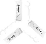 100 Count Dental Floss Picks Individually Wrapped Travel Flossers Oral Care Braces-Friendly 2-in-1 Function Gentle on Gums for Hotel Restaurant Wedding Basket Supplies Guest Bathroom Office Car