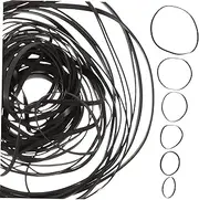 BESTonZON 50pcs Recorder Rubber Belts for DVD Drives Cassette Players and Audio Equipment Wear-Resistant Maintenance Supplies for