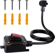 Heavy Duty Waterproof Extension Cord with On/Off Switch,Inline Cord Switch with
