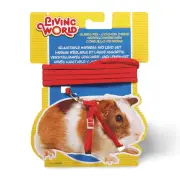 Living World Dwarf Rabbit Harness Lead Set Yellow Small Animal