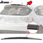 Fits 08-14 Subaru Impreza WRX 3rd 5Dr Roof Spoiler Gurney Flap Real Carbon Fiber (for: Subaru)