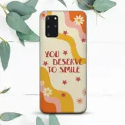 Retro Waves Flowers Smile Case For Samsung Note 10 20 S10 S20 S21 S22 S23 S24 FE