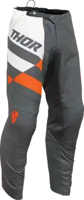 Thor 24 Sector Checker Pants 48 Charcoal/Orange 2901-11004