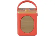 Majority Little Shelford Bluetooth & DAB Radio w/ Bluetooth - Red