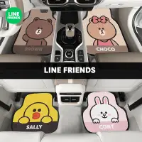 在飛比找蝦皮購物優惠-【現貨】LINE FRIENDS正版授權 熊大汽車絲圈腳墊 