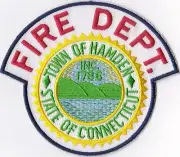 Town of Hamden Fire Department Connecticut Fire Patch NEW !!