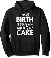 [VidiAmazing] 18th Birthday Shirt for Girl, Boy, Son, Daughter 18 Year Old Pullover Hoodie ds544