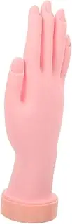 OSOLADY Flexible Mannequin Hand Reusable Nail Practice Hand Nail Builder for Beginners Experts