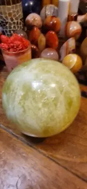 2645G Natural Yellow crystal ball Quartz Citrine sphere Mineral healing