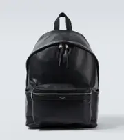[Saint Laurent] Saint Laurent City leather backpack