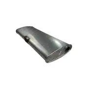Redback East-West Rear Muffler 12" x 4" Oval 30" Long 409 Stainless Steel